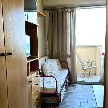 Se054 - Senigallia, Monolocale Fronte Mare Alle ''piramidi'' דירה *